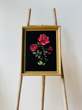 Load image into Gallery viewer, original glass painting, &quot;Rose&quot;
