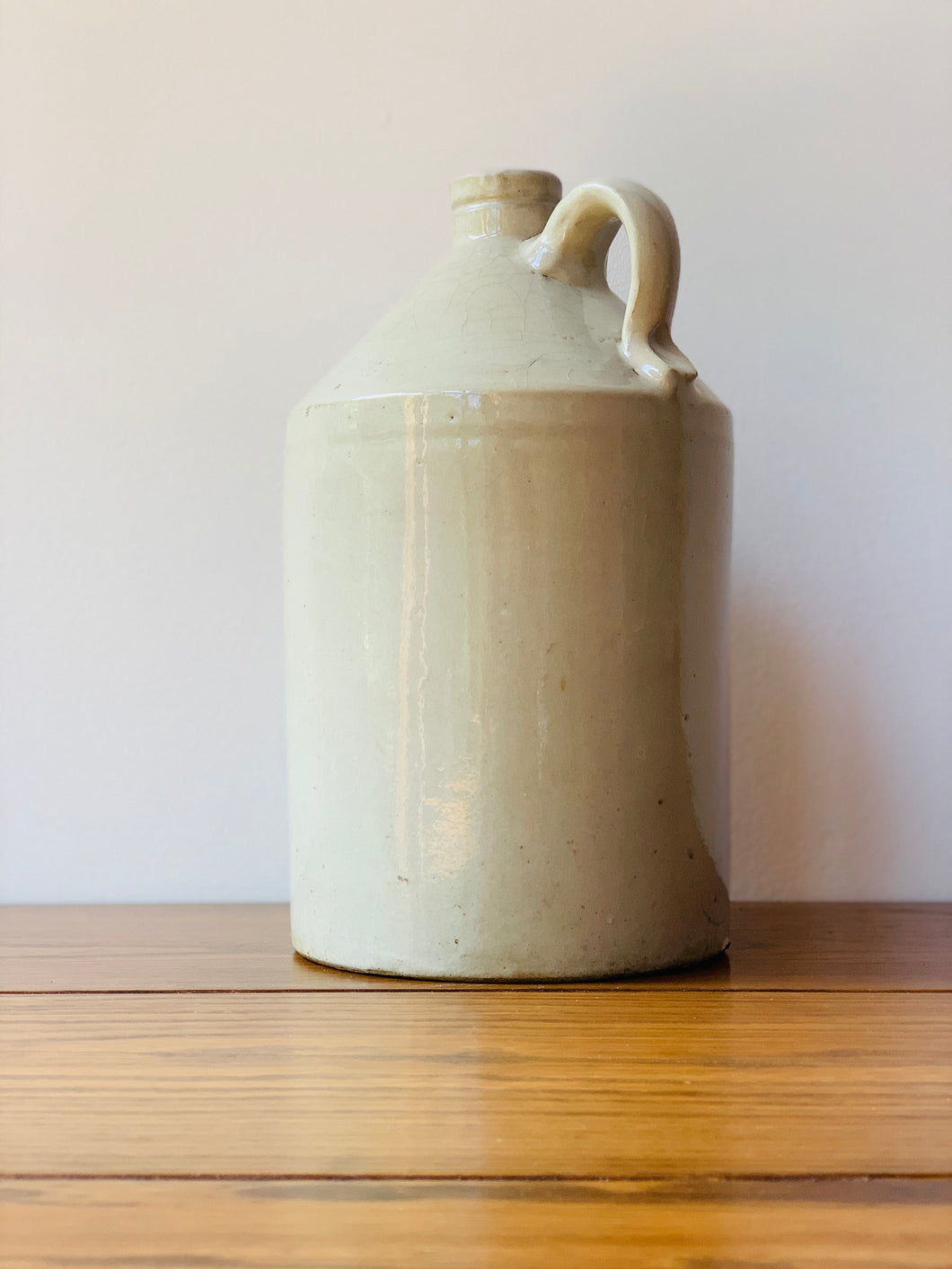 large stone ceramic jug