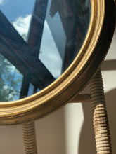 Load image into Gallery viewer, antique gold mirror
