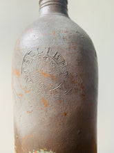 Load image into Gallery viewer, painted antique stoneware bottle, 1800s
