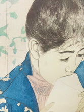 Load image into Gallery viewer, print, &quot;The Letter&quot; by Mary Cassatt
